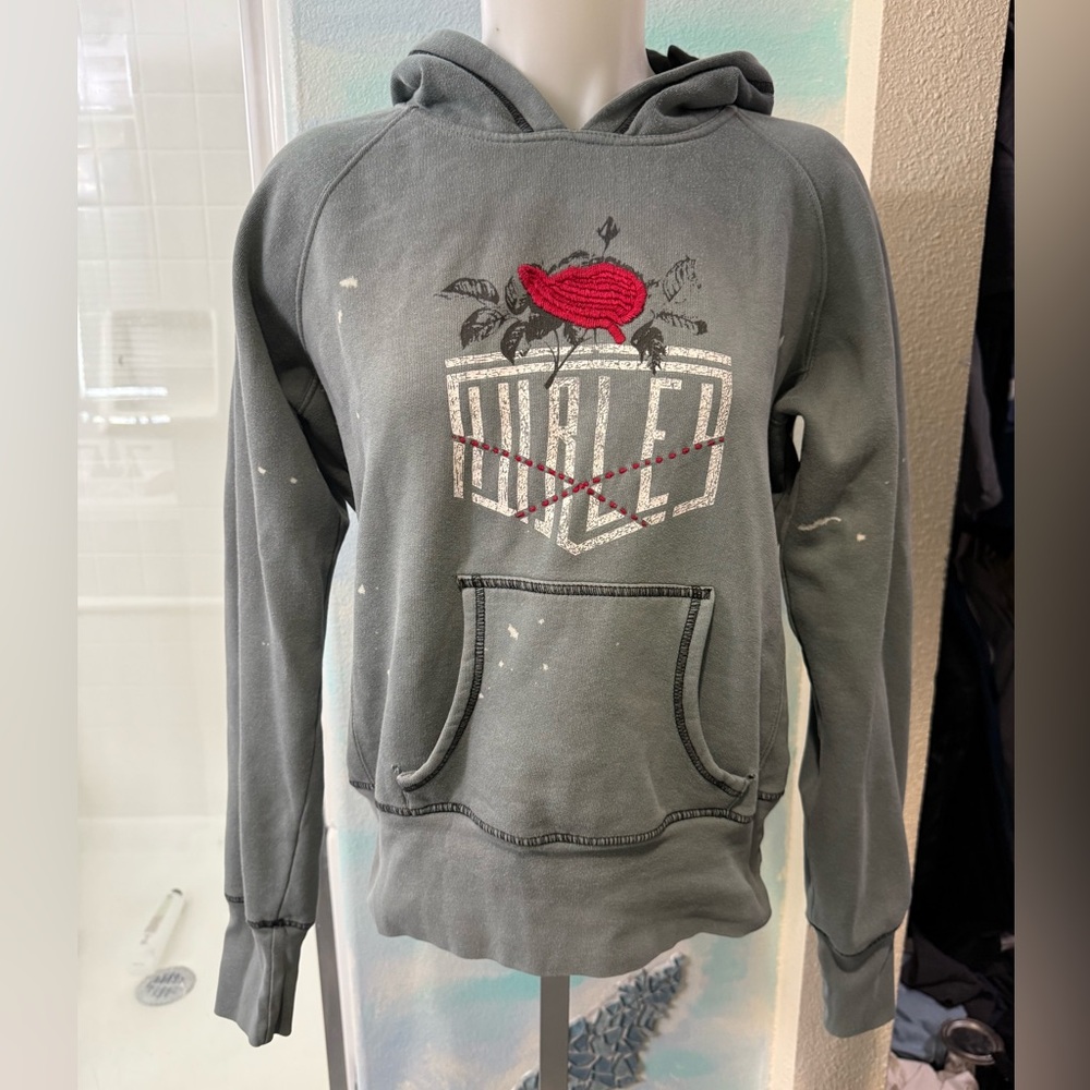 Hurley Men's Charcoal Hoodie Sweater